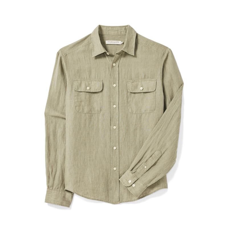 R.M. Williams Classic Linen Shirt image number 2